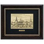  /17*22см Офорт черно-белый "Старая Москва" 