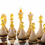 Шахматный ларец с янтарными фигурами 37х37 см, фотография 13. Интернет-магазин ЛАВКА ПОДАРКОВ