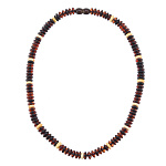 Бусы из натурального янтаря "Шайба"