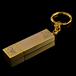 Usb-флешка 64 Гб с позолотой. Златоуст