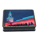 Шкатулка с художественной росписью "Кремлевская стена"
