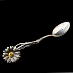 0023544 Серебро 875° Ложка "МАРГАРИТКА" Sl 114 32,6