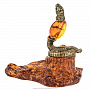 Статуэтка с янтарем "Змея кобра", фотография 2. Интернет-магазин ЛАВКА ПОДАРКОВ