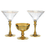 0032107/Ф Златоуст питейный НАБОР Д/МАРТИНИ Золото, Никель, в П/У 