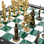 Шахматы из натурального камня с бронзовыми фигурами "Русь", фотография 7. Интернет-магазин ЛАВКА ПОДАРКОВ