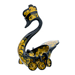 0076153 Хохлома Братина "Лебедь" с ковшами