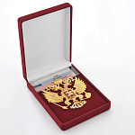 7279 Фалеристика ГЕРБ России с хрусталём 