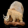 Скульптура из кости кита "Мамонт", фотография 1. Интернет-магазин ЛАВКА ПОДАРКОВ