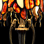 Настольная лампа "Райские птицы" из природного янтаря , фотография 2. Интернет-магазин ЛАВКА ПОДАРКОВ