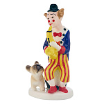 Статуэтка керамическая "Клоун с саксофоном"