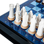 Шахматы с фигурами из кости "Ледовое побоище" 45х45 см, фотография 9. Интернет-магазин ЛАВКА ПОДАРКОВ