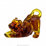 Статуэтка из янтаря "Кот", фотография 1. Интернет-магазин ЛАВКА ПОДАРКОВ