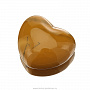 Сувенир из натурального камня "Сердце". Яшма песочная, фотография 2. Интернет-магазин ЛАВКА ПОДАРКОВ