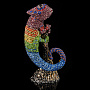 Статуэтка с хрустальными стразами "Хамелеон", фотография 4. Интернет-магазин ЛАВКА ПОДАРКОВ