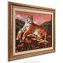 Картина янтарная "Тигр" 29х39 см, фотография 6. Интернет-магазин ЛАВКА ПОДАРКОВ