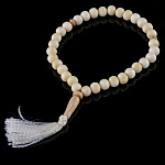 0019910 Бивень мамонта ЧЕТКИ шар-бочонок МУСУЛЬМАНСКИЕ 8*11мм