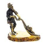 0047602/1612 Сувенир Старик с неводом Сувенир (белый)