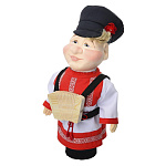 0033728-ГАРМОНИСТ Сувенир КУКЛА-БАР(0,5-0,7ml)  ок.55см