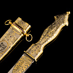 0059689/0283 Златоуст КИНЖАЛ Ц/М малый камни  к-0283 