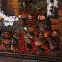 Картина янтарная "Осень. Водяная мельница" 48х68 см, фотография 5. Интернет-магазин ЛАВКА ПОДАРКОВ