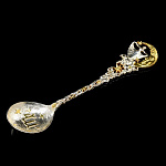 3640 Серебро 925* Ложка "Зодиак-Дева" ч/п 707ЛЖ00002 27,9