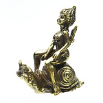 0042082 Микляихское литье Статуэтка "ЭЛЬФИЙКА(УЛИТКА)" (Р-72)