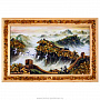 Картина янтарная "Пейзаж" 24х15 см, фотография 1. Интернет-магазин ЛАВКА ПОДАРКОВ