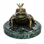 Бронзовая статуэтка "Лягушка-царевна", фотография 2. Интернет-магазин ЛАВКА ПОДАРКОВ