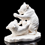Скульптура из бивня мамонта "Играющие медвежата", фотография 3. Интернет-магазин ЛАВКА ПОДАРКОВ