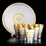 0053525 Мельхиор МН-19 ВИННЫЙ НАБОР №22 с 21,21 з 0,39 латунь л-63