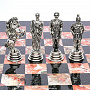 Шахматы из камня  "Римляне" , фотография 1. Интернет-магазин ЛАВКА ПОДАРКОВ