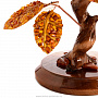 Денежное дерево из янтаря (33 листа), фотография 3. Интернет-магазин ЛАВКА ПОДАРКОВ
