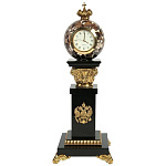 8477/П Нат.камень Настольные часы с шаром Креноид (3125)