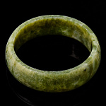 0058920 БРАСЛЕТ НЕФРИТОВЫЙ ЦЕЛЬНЫЙ Нефрит светлый в ассортименте