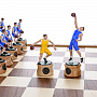 Шахматы деревянные с металлическими фигурами "Баскетбол" 47х47 см, фотография 5. Интернет-магазин ЛАВКА ПОДАРКОВ