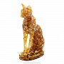Скульптура из янтаря "Кошка Бастет", фотография 3. Интернет-магазин ЛАВКА ПОДАРКОВ