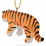 Елочная игрушка "Тигр идущий". Майолика, фотография 4. Интернет-магазин ЛАВКА ПОДАРКОВ