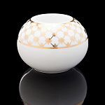 0064382/81.28011.00.1 ЛФЗ ПОДАР.НАБОР.подсвечник круглый "Сетка Джаз" ТН1