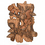 Панно из натурального дерева "Белки" 27х35 см, фотография 1. Интернет-магазин ЛАВКА ПОДАРКОВ