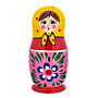Матрешка "Традиционная" 3 места, фотография 2. Интернет-магазин ЛАВКА ПОДАРКОВ