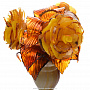 Сувенир "Роза в вазе" янтарь, оникс, фотография 4. Интернет-магазин ЛАВКА ПОДАРКОВ