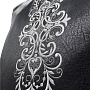 Сумка "Узор". Черная с вышивкой, фотография 3. Интернет-магазин ЛАВКА ПОДАРКОВ