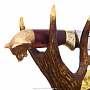 Подарочный набор с ножом и подставкой "Волк", фотография 6. Интернет-магазин ЛАВКА ПОДАРКОВ
