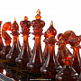 Шахматный ларец с фигурами из янтаря "Европа", фотография 14. Интернет-магазин ЛАВКА ПОДАРКОВ