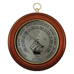/ПБ1 к  МЕТЕОСТАНЦИЯ Барометр настенный Нат.дерево ПБ1-К 2027