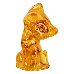 0050675 Янтарь Скульптура Кошка малая