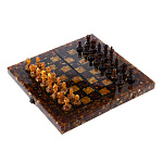 0068797- ЯНТАРЬ Шахматы "Классические" 32*16*6см