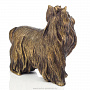 Бронзовая статуэтка собаки "Йоркширский терьер", фотография 6. Интернет-магазин ЛАВКА ПОДАРКОВ