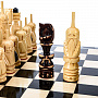 Шахматы деревянные в ларце "Резные", фотография 6. Интернет-магазин ЛАВКА ПОДАРКОВ