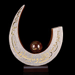 Скульптура с хрустальными стразами "Полдень и перо"